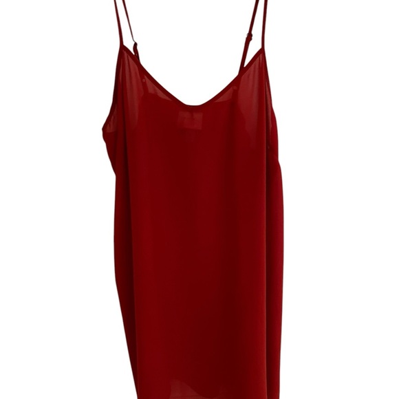 Red Sleeveless Top - Picture 2 of 5